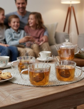 Set de tazas de té ideen Aurora 4 piezas