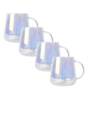 Set de tazas té ideen 4 piezas