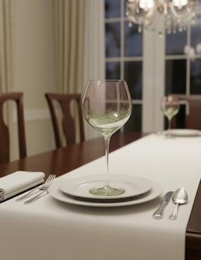 Set de copas para vino tinto Ideen Aurora de cristal 4 piezas