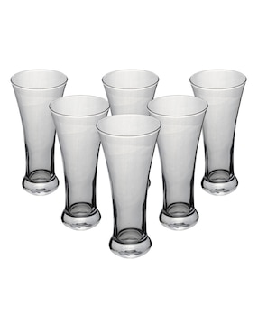 Set de vasos para cerveza Ideen de cristal con 6 piezas