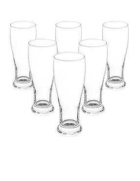 Set vasos Ideen de cristal con 6 piezas