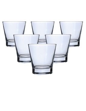 Set vasos Ideen de cristal con 6 piezas