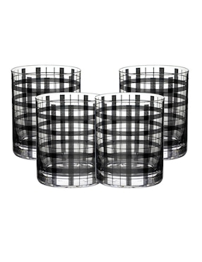 Set vasos Ideen de cristal con 4 piezas