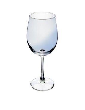 Set de copas para vino blanco Ideen Aura Azul de cristal 6 piezas