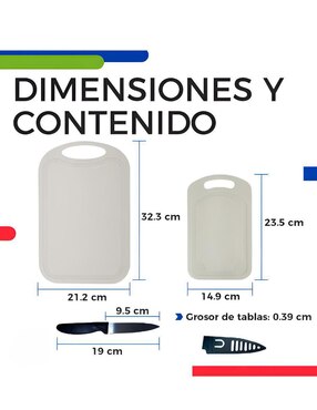 Set tabla para picar Xtellar