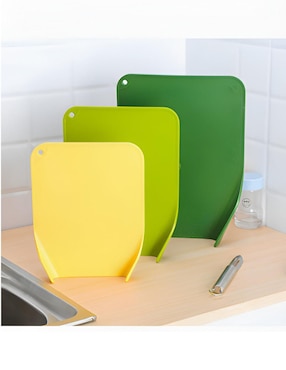 Set tabla para picar Xtellar de plástico