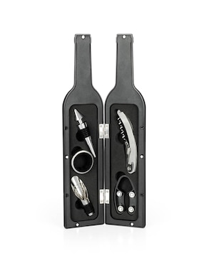 Set sacacorchos de dos tiempos Crown Baccara Vinset de metal
