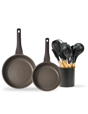 Set de sartenes Zanetti de aluminio 2 piezas