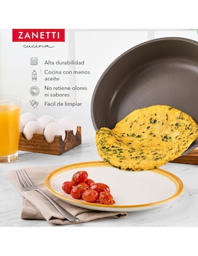 Set de sartenes Zanetti de aluminio 2 piezas