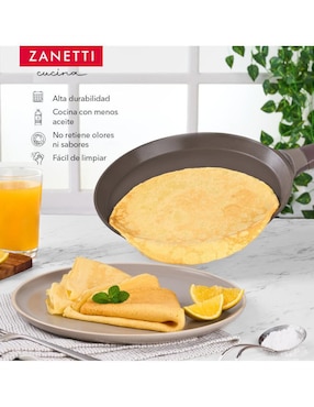 Set de sartenes Zanetti de aluminio fundido 9 piezas