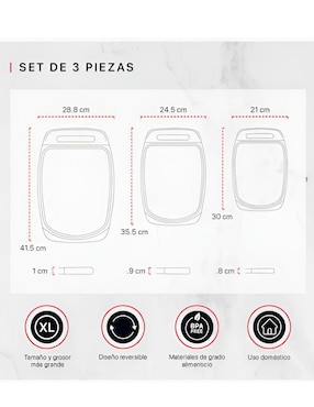 Set tabla para picar Xtellar