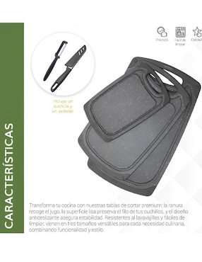 Set tabla para picar Xtellar
