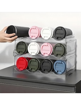 Cava de vinos Brandtrendy 3 Niveles capacidad 12 botellas