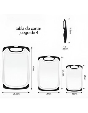 Set tabla para picar Xtellar
