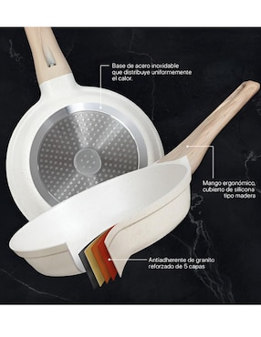 Sartén Xtellar de aluminio fundido