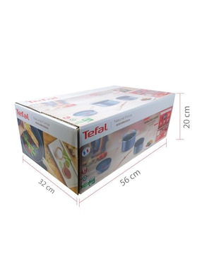 Batería de cocina T-Fal de aluminio antiadherente minerales naturales 5 piezas