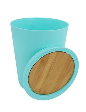 Bote de basura Ideen Bamboo de plástico