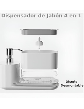Dosificador jabón con base Xtellar de plástico