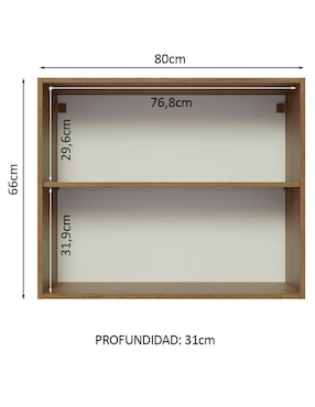 Alacena armable Madesa glamy MDP