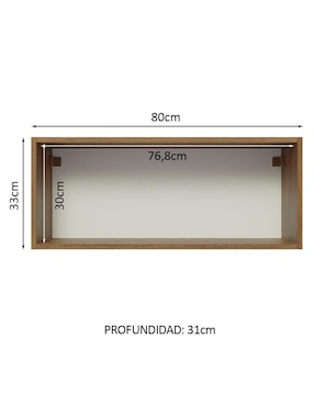 Alacena armable Madesa glamy MDP