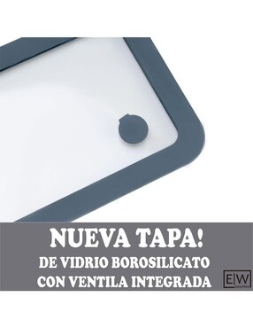 Set contenedores Easyware de vidrio 3 piezas