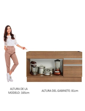 Alacena armable Madesa glamy MDP