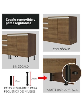 Alacena armable Madesa glamy MDP