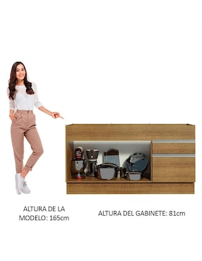 Alacena armable Madesa glamy MDP