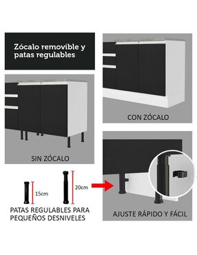 Alacena armable Madesa glamy MDP
