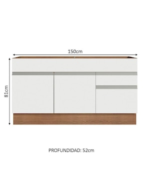 Alacena armable Madesa glamy MDP