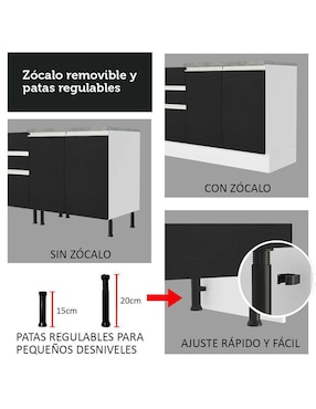 Alacena armable Madesa glamy MDP