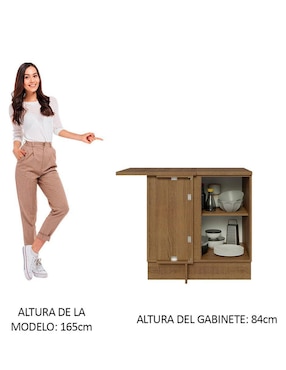 Alacena armable Madesa glamy MDP