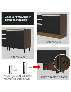 Alacena armable Madesa glamy MDP