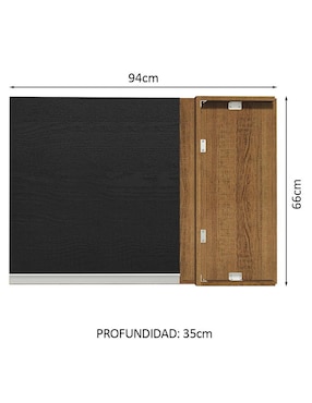 Alacena armable Madesa glamy MDP