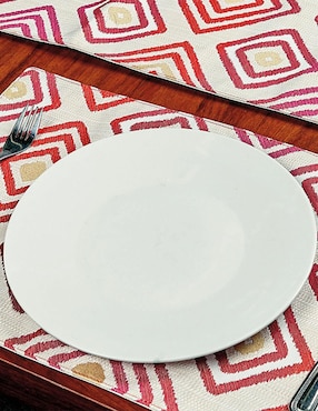 Set mantel individual rectangular de poliéster Dormireal Rombos