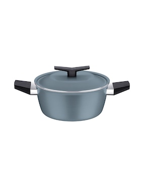 Batería de cocina Tramontina de aluminio antiadherente starflon excellent 9 piezas
