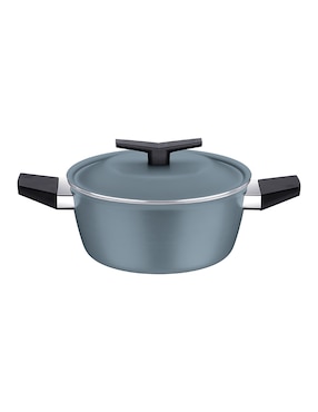 Batería de cocina Tramontina de aluminio antiadherente starflon excellent 9 piezas