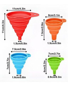 Set embudo Xtellar de silicón