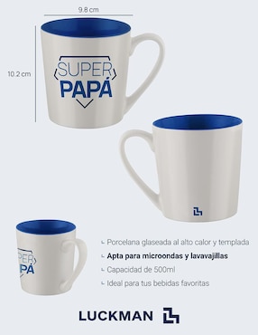 Taza térmica Luckman Dad Súper