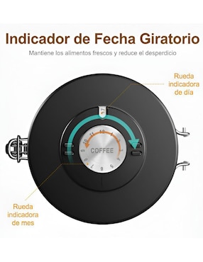 Contenedor Xtellar de acero inoxidable