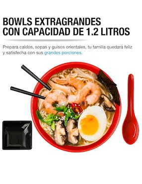 Vajilla cerrada Xtellar xtllar1028 de melamina para 4 personas