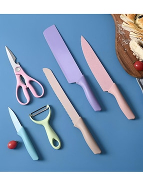 Set de cuchillos utilitario Xtellar xtllar1032 6 piezas