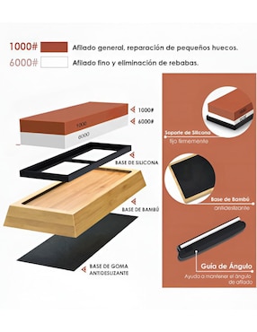 Afilador para cuchillos y tijeras Xtellar
