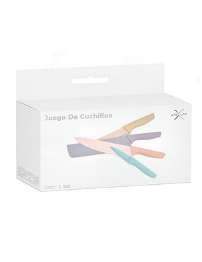Set de cuchillos utilitario Xtellar xtllar1039 6 piezas