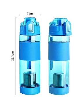 Botella de agua Xtellar con tapa a prueba de derrame 650 ml