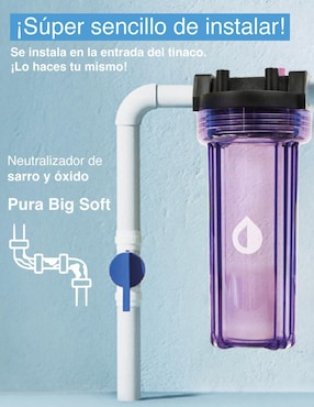 Filtro purificador de agua Pura Big Soft