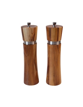 Set salero y pimentero Kasablanka Legna de madera
