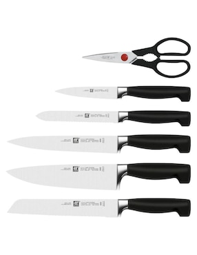 Set de cuchillos utilitario Zwilling J.A. Henckels Ag four star 7 piezas