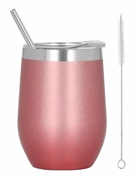 Termo Güish de acero inoxidable con tapa doble rosca 360 ml