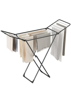 Tendedero plegable Songmics de acero con plástico